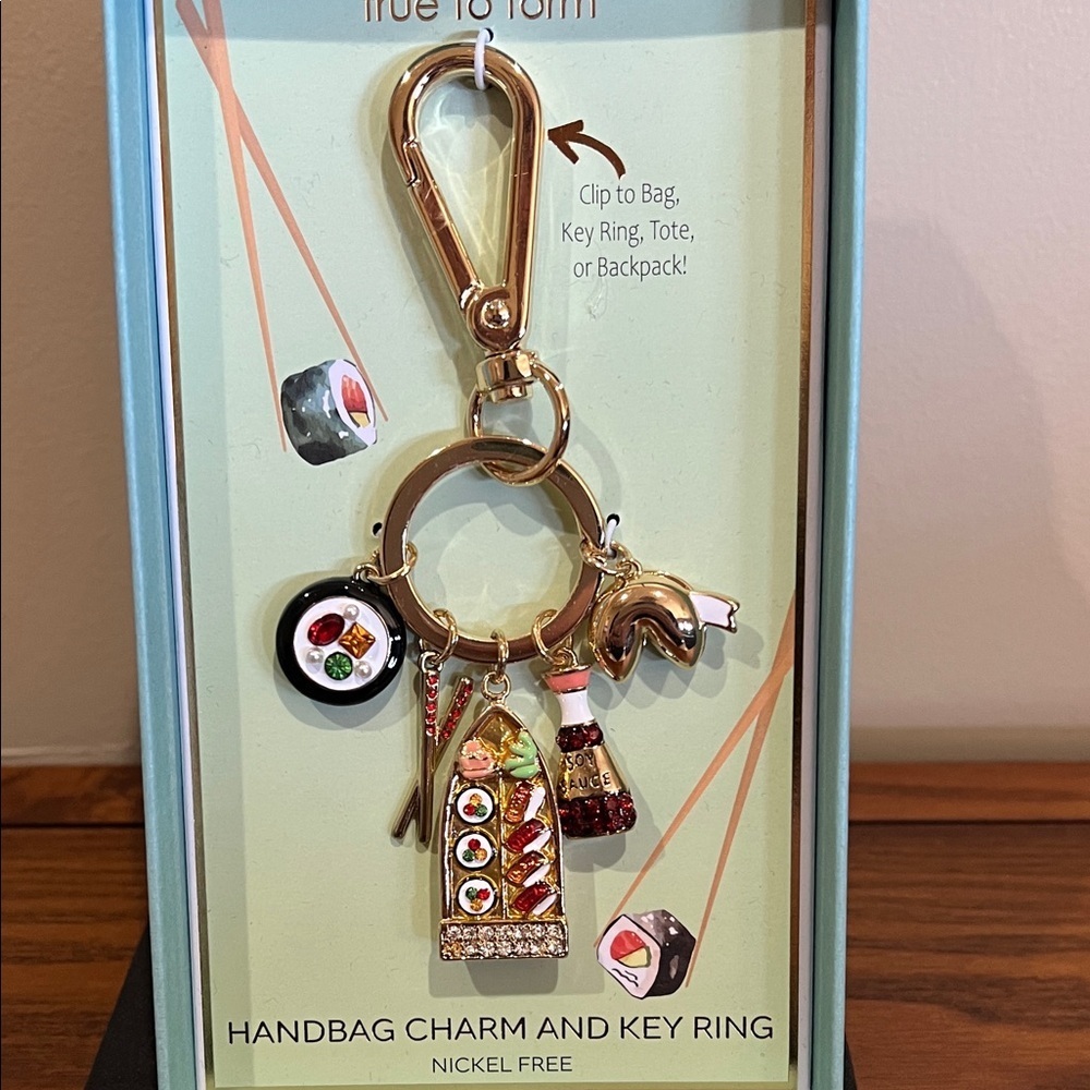True To Form | Sushi Bag Charm 🍣🥢